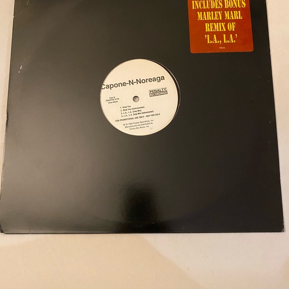 Capone-N-Noreaga Vinyl Record L.A LA. Notorious BIG Jay z Mobb deep wu tang clan - Picture 1 of 2